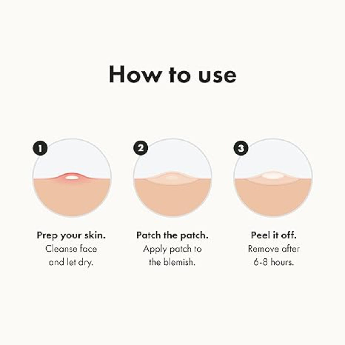 Hydrocolloid Acne Pimple Patches Overnight Spot Treatment Face Stickers 36 Count