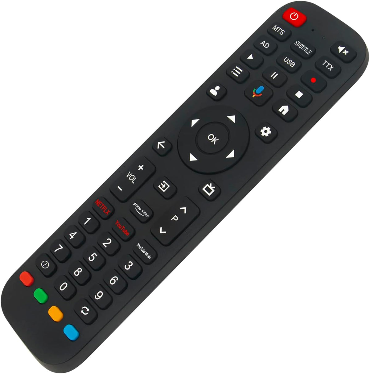 Replacement Voice Remote fit for FPD 43 Inch 4K 1080p UHD FHD Smart TV Palette-Series CG43-P3, Canvas-Series CG43-C3