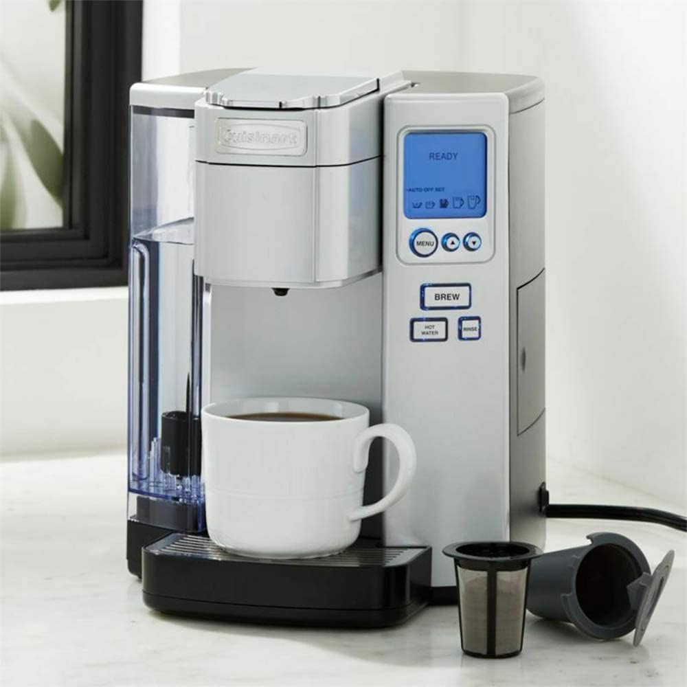 Single Serve Pod Coffee Maker Programmable Hot Water Dispenser Stainless Steel