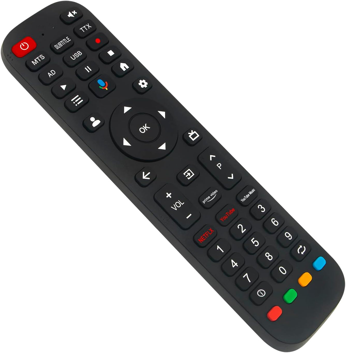Replacement Voice Remote fit for FPD 43 Inch 4K 1080p UHD FHD Smart TV Palette-Series CG43-P3, Canvas-Series CG43-C3