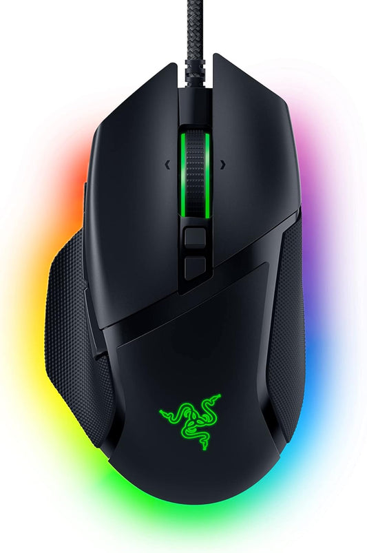 Wired Optical Gaming Mouse RGB Lighting Ergonomic High Precision Black Device
