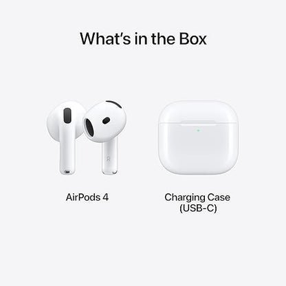 Apple AirPods 4 Wireless Earbuds Bluetooth Headphones H2 Chip USB-C