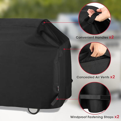 65 Inch Heavy Duty Waterproof Outdoor BBQ Grill Cover UV Protection Durable