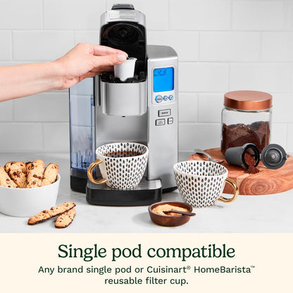 Single Serve Pod Coffee Maker Programmable Hot Water Dispenser Stainless Steel