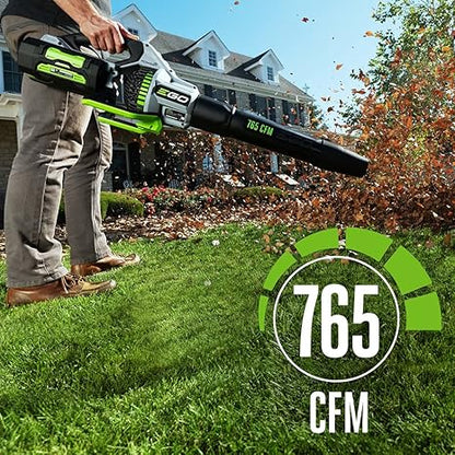 EGO POWER+ Cordless Leaf Blower 765 CFM 56V Battery Included Performance
