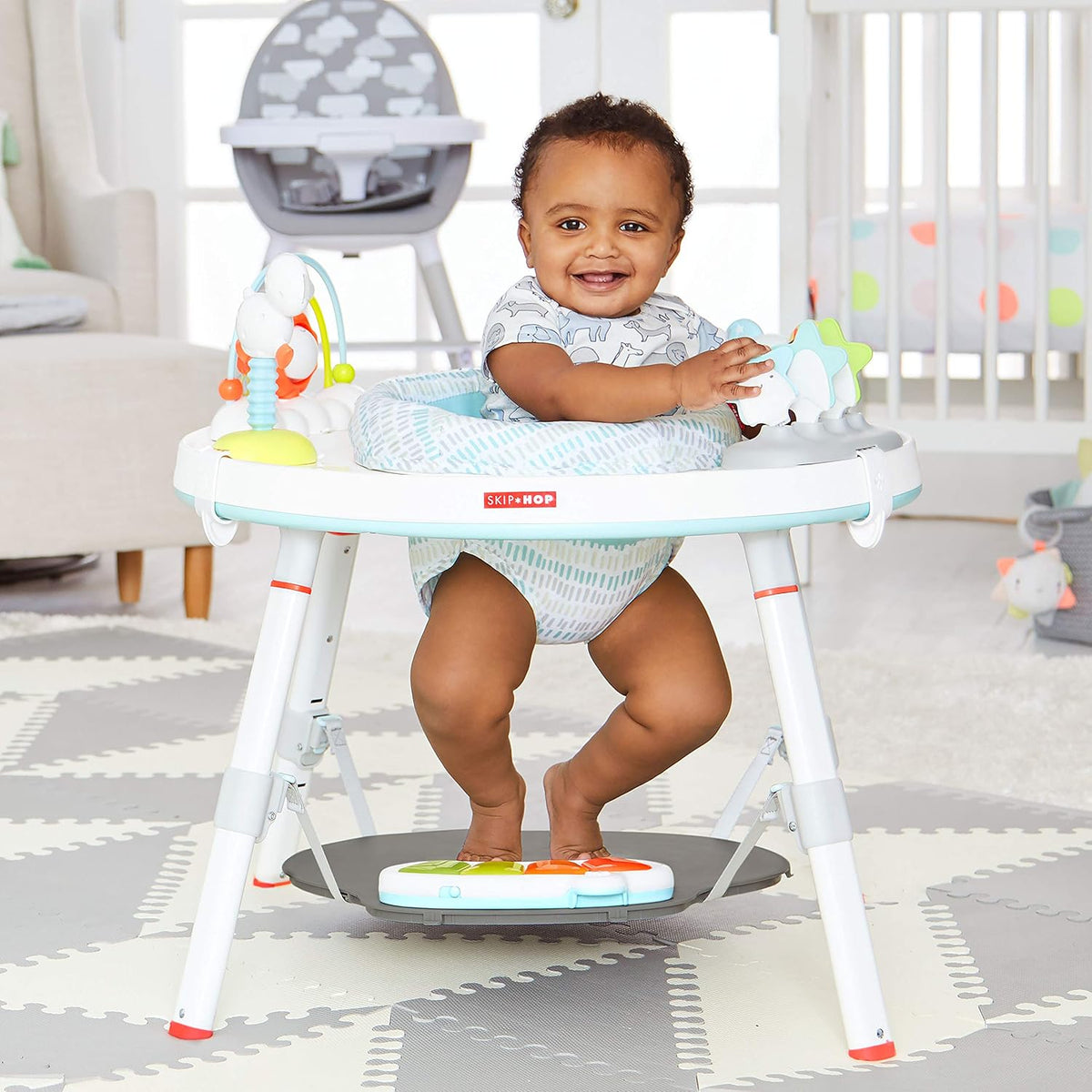 Baby 3-Stage Activity Center Interactive Play Table Learning Development Toy Fun