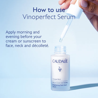 Caudalie Vinoperfect Brightening Dark Spot Serum | 1oz | Even Skin Tone & Radiance
